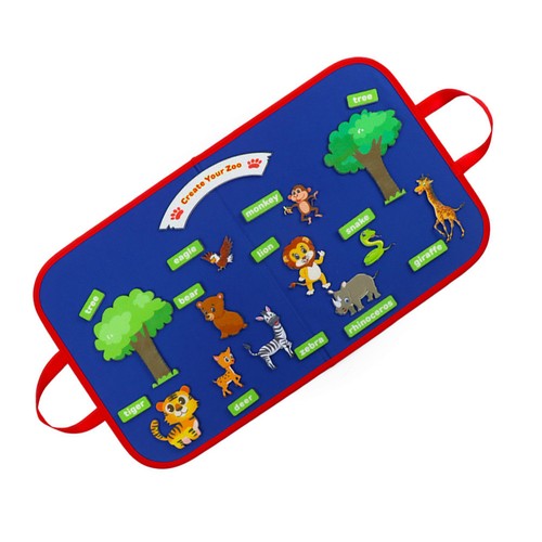 Reusable kids felt - reusable, board